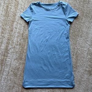 Vineyard Vines Blue Striped Kids Casual Dress